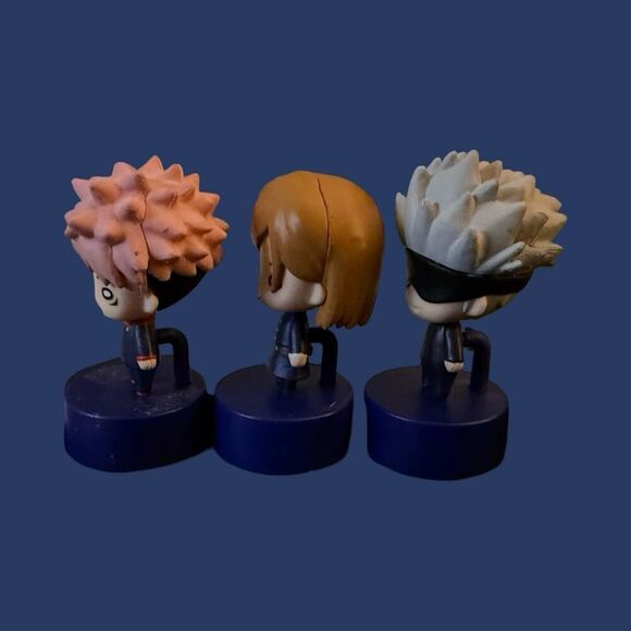 NEW Jujutsu Kaisen Nitotan Figure Collection Vol. 1 Figure SET OF 3 A7 Open Bag - Picture 2 of 6